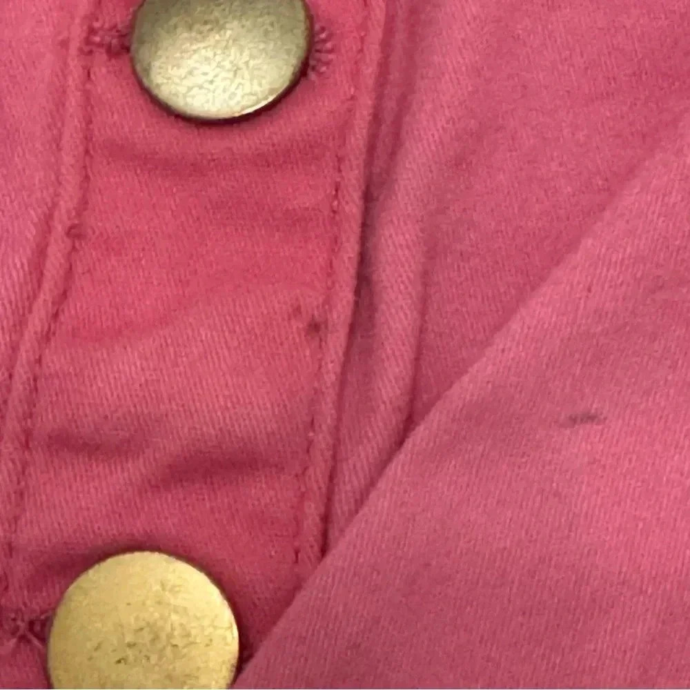 Hello Kitty Snap Button Closure Long Sleeve Denim Jacket Girl's Size 6 - Picture 6 of 9
